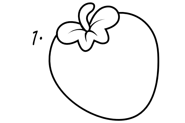 Jak narysować truskawkę