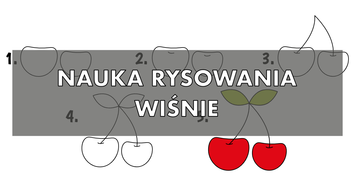 Jak narysować wiśnie