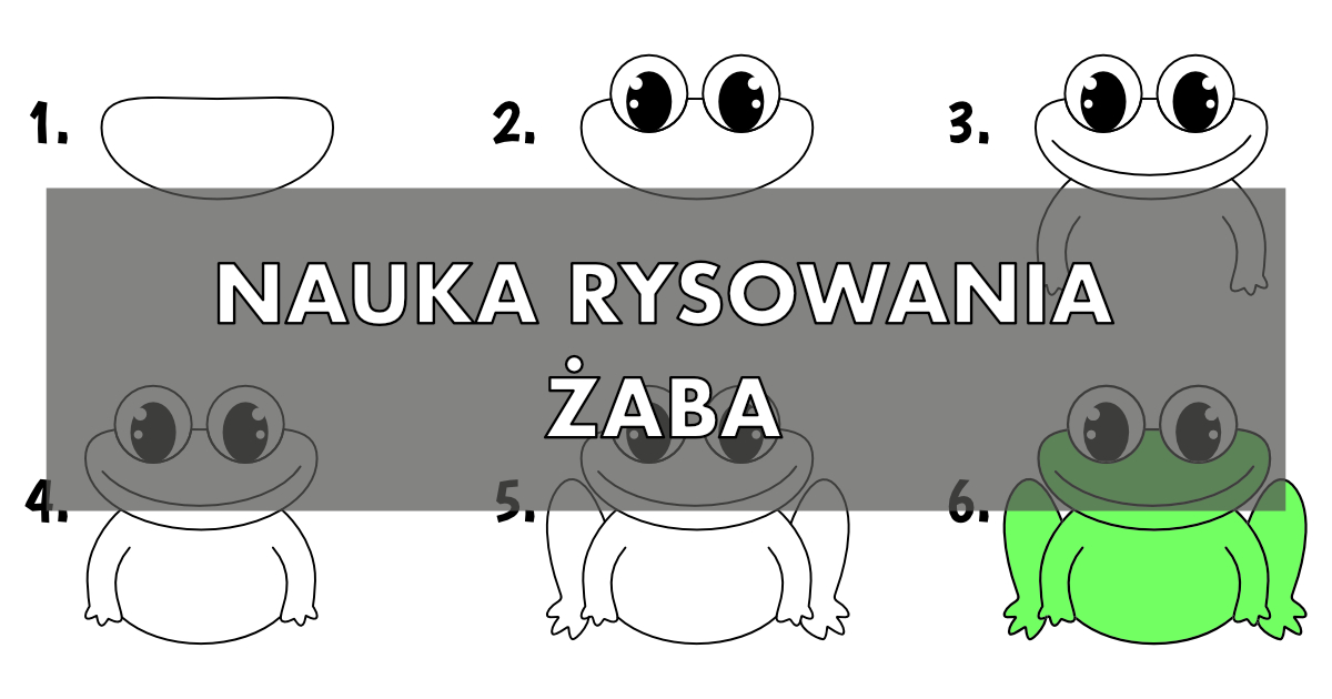 Jak narysować żabę