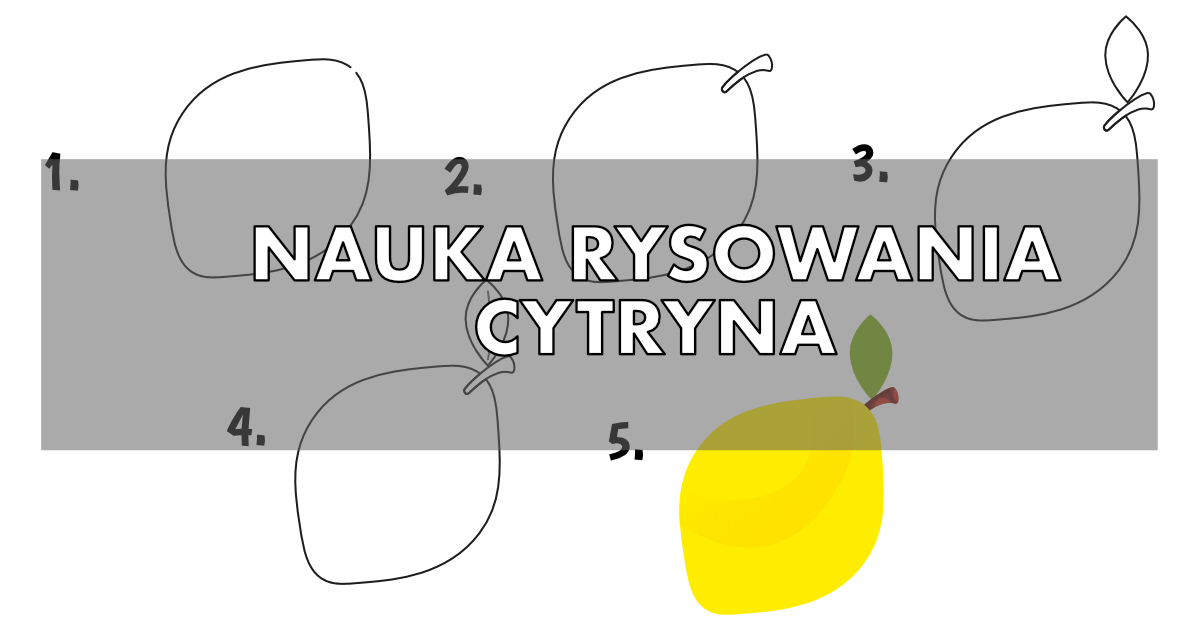 Jak narysować cytrynę