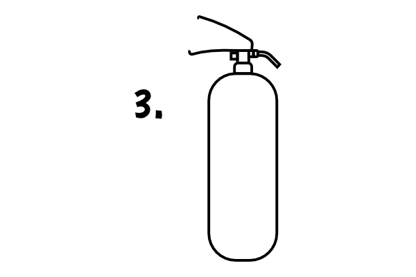 Jak narysować gaśnicę