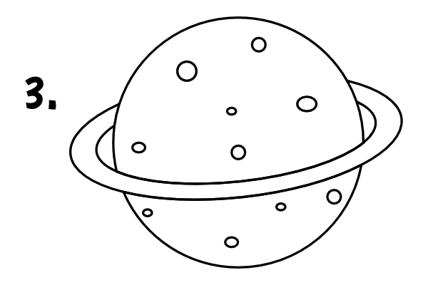 Jak narysował planetę (Saturn)