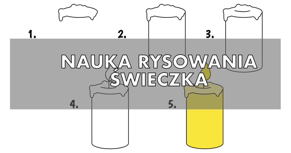 Jak narysować świeczkę