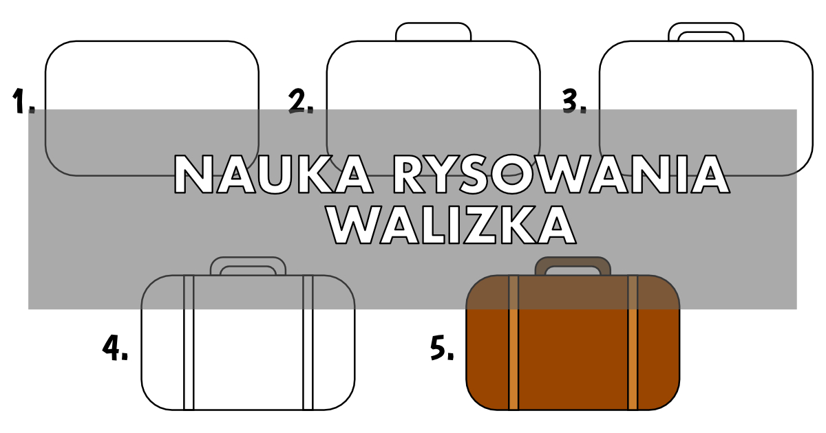 Jak narysować walizkę