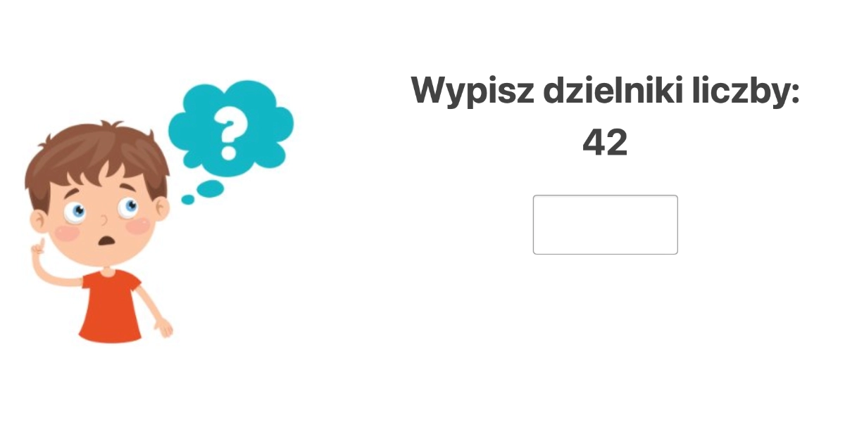 Quiz: Wypisz dzielniki
