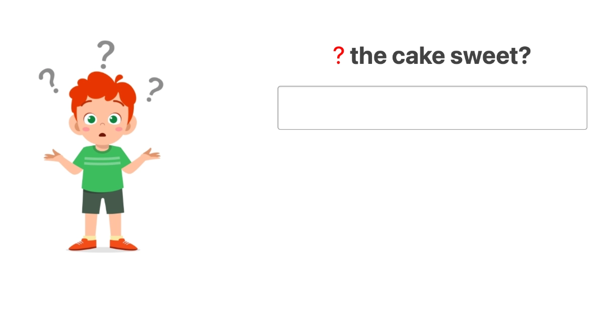 Quiz: Odmiana to be: pytania (wpisz)
