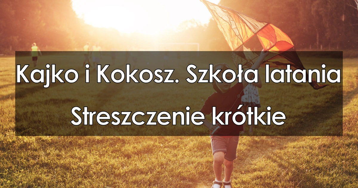 Lektura: Kajko i Kokosz. Szkoła latania – krótkie streszczenie