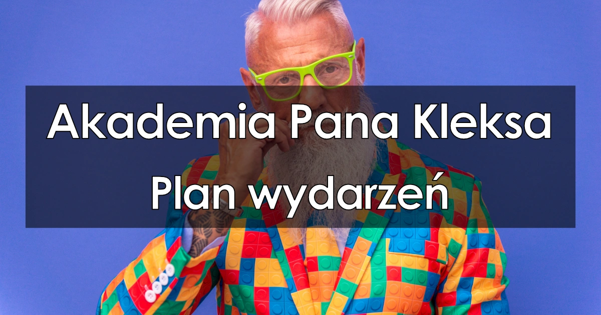 Akademia Pana Kleksa Plan Wydarze W Kilku Punktach