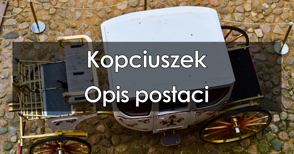 Lektura: Kopciuszek – opis postaci