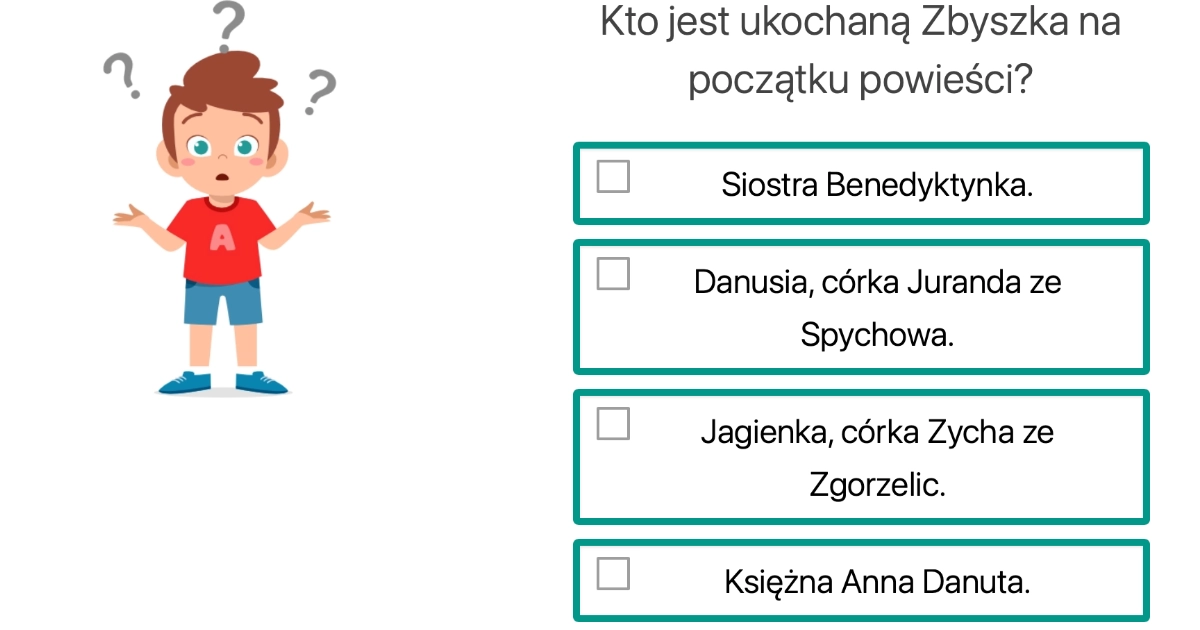 Quiz z lektury: Krzyżacy