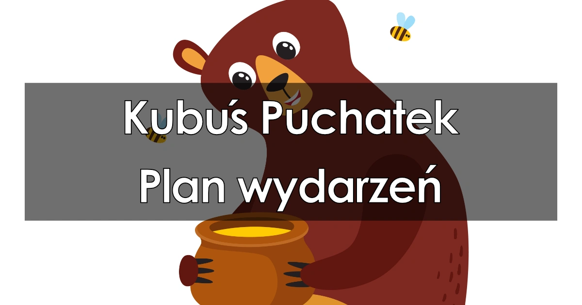 Lektura: Kubuś Puchatek – Plan wydarzeń