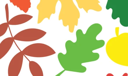 Szablony dekoracyjne: Szablon liści jesiennych