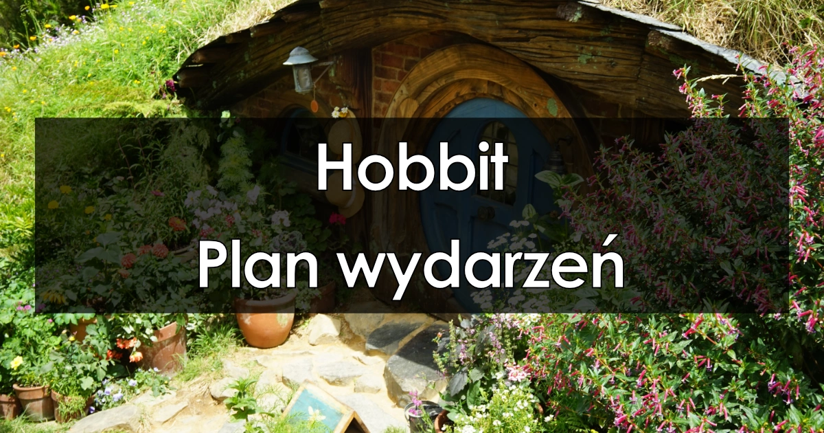 Lektura: Hobbit – plan wydarzeń