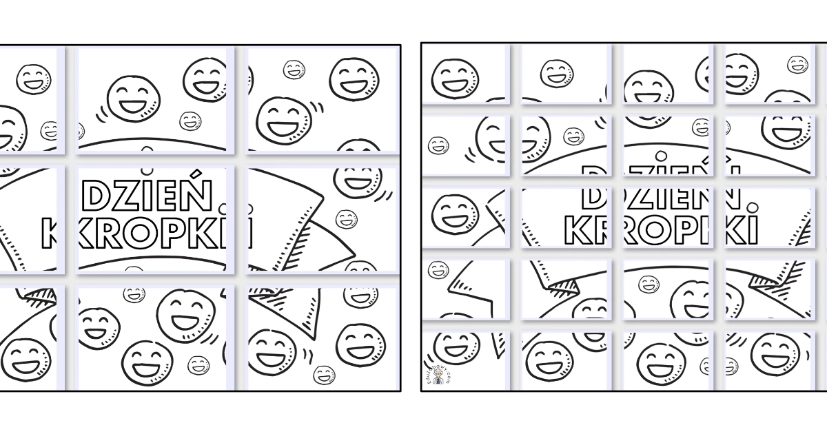 Kolorowanki XXL: Dzień Kropki