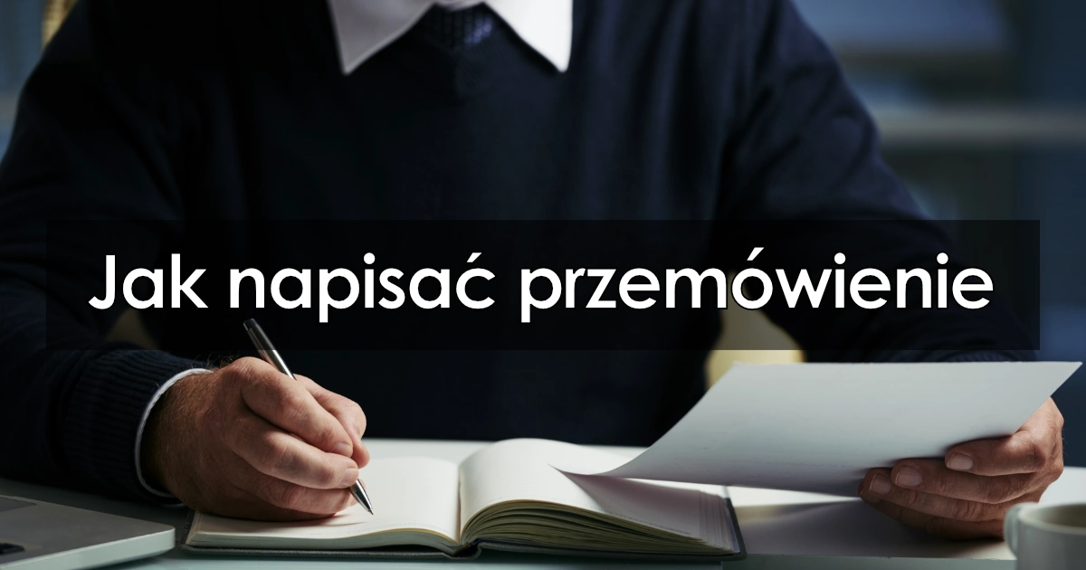 Jak napisać przemówienie