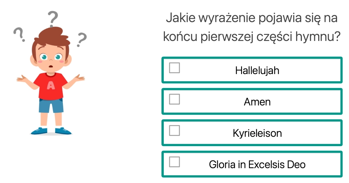 Quiz z Bogurodzicy
