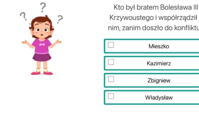 Quiz z lektury Kronika polska