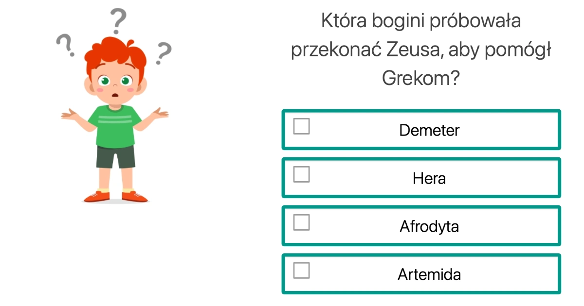 Quiz z lektury Iliada