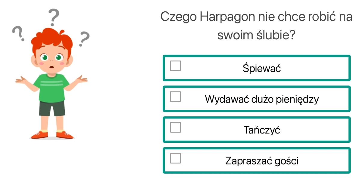 Quiz z lektury Skąpiec