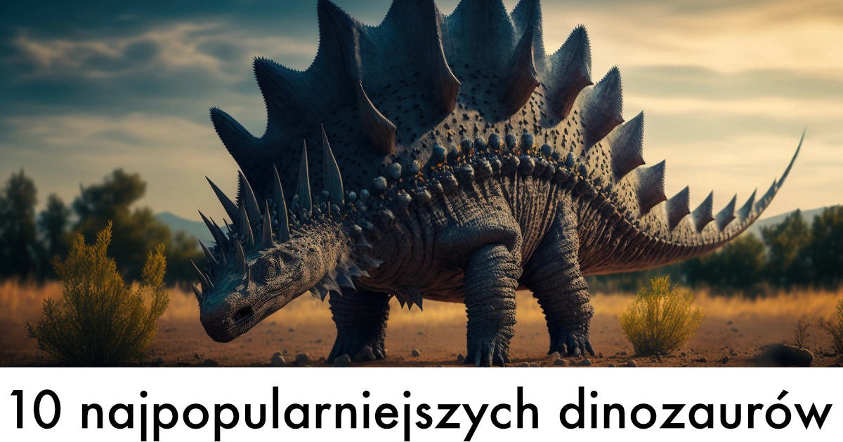 Prezentacja: 10 najpopularniejszych dinozaurów