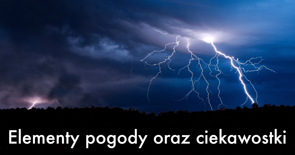 Prezentacja: Elementy pogody oraz ciekawostki