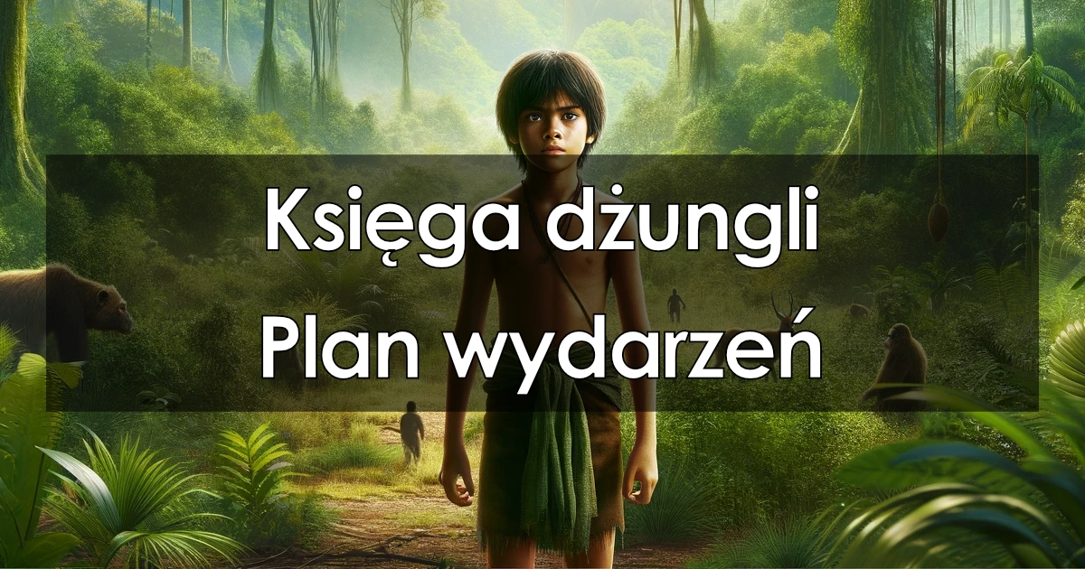 Lektura: Księga Dżungli – Plan wydarzeń