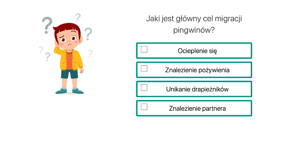 Quiz o Pingwinach