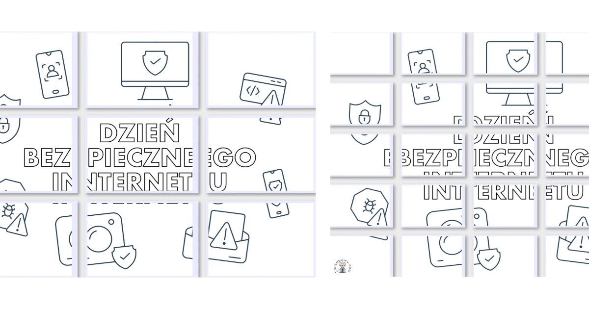 Kolorowanki XXL na Dzień Bezpiecznego Internetu
