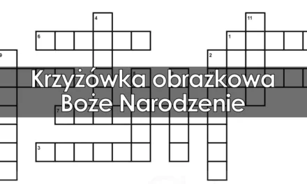 Krzyżówka obrazkowa: Boże Narodzenie