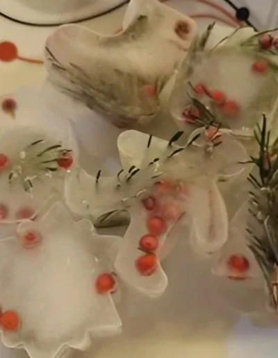 Praca plastyczna: Lodowe medaliony 3