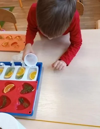 Praca plastyczna: Lodowe medaliony 14