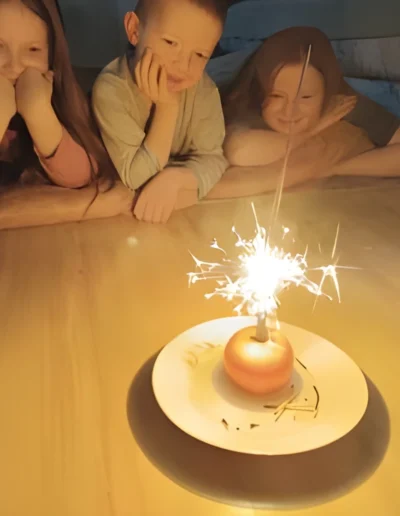 Świecąca mandarynka 1