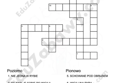 Krzyżówka: Boże Narodzenie 41