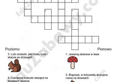 Krzyżówka: Jesień 41