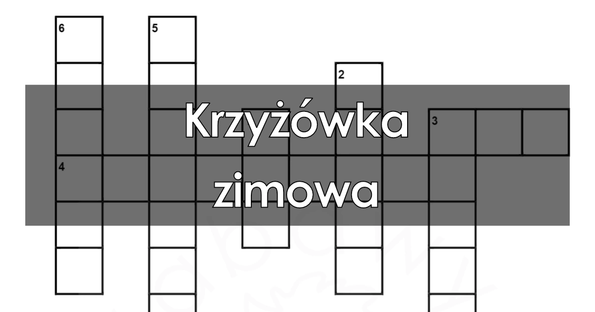 Krzyżówka zimowa