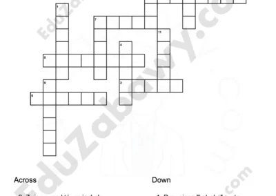 Krzyżówka z religii: Narodzenie Jezusa 42