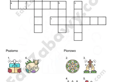 Krzyżówka obrazkowa: Wielkanoc 41