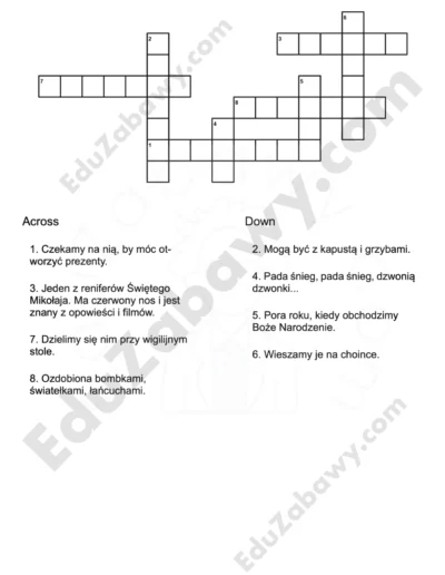 Krzyżówka: Grudzień 1