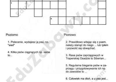 Krzyżówka: Psy 41