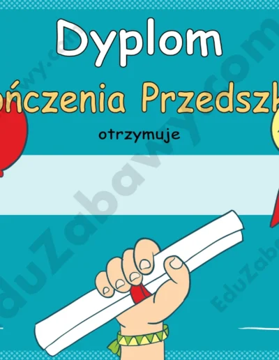 Pożegnanie Przedszkola: Dyplomy 4