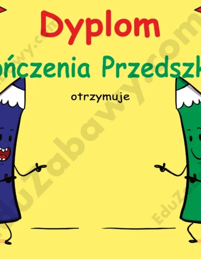 Pożegnanie Przedszkola: Dyplomy 3