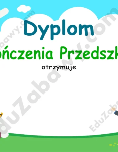 Pożegnanie Przedszkola: Dyplomy 2