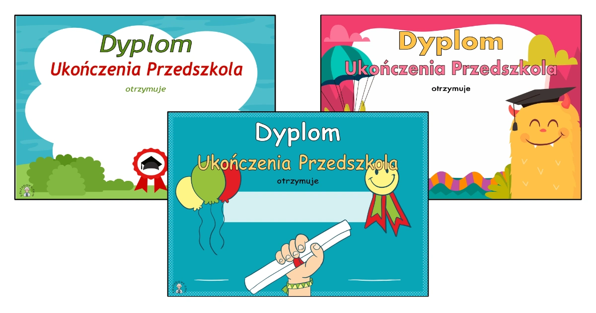 Pożegnanie Przedszkola: Dyplomy