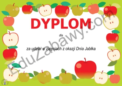 Dyplom na Dzień Jabłka 41