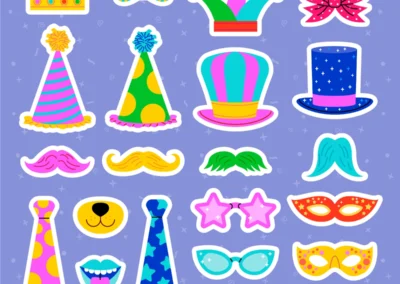 Rekwizyty do Foto Budki 41