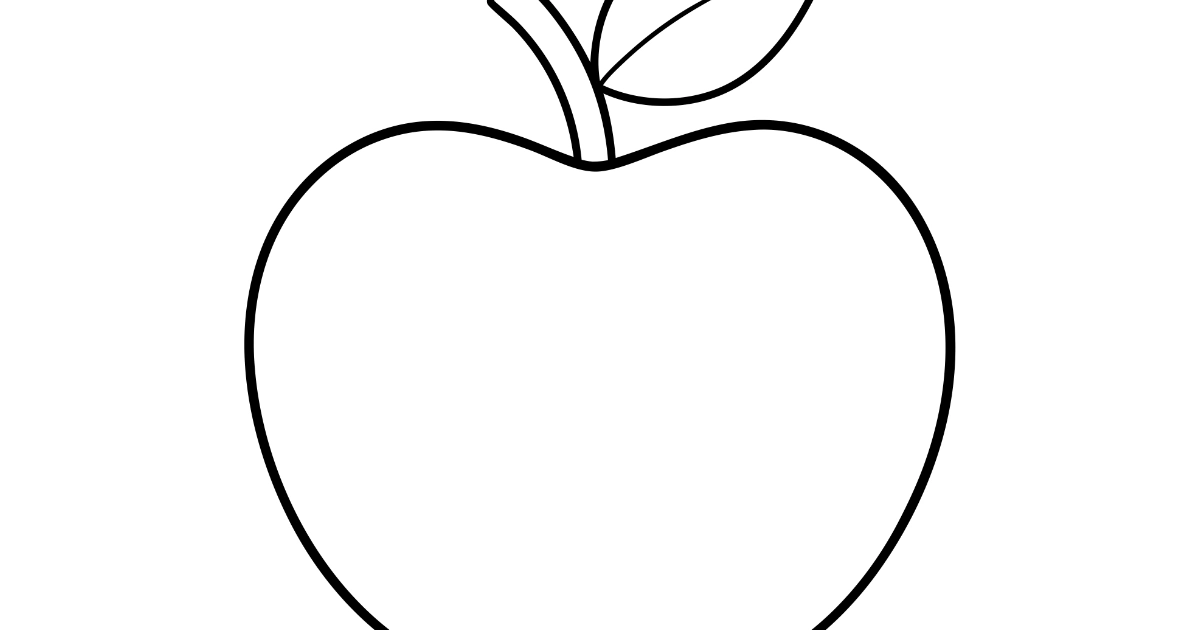 Kolorowanka na Dzień Jabłka