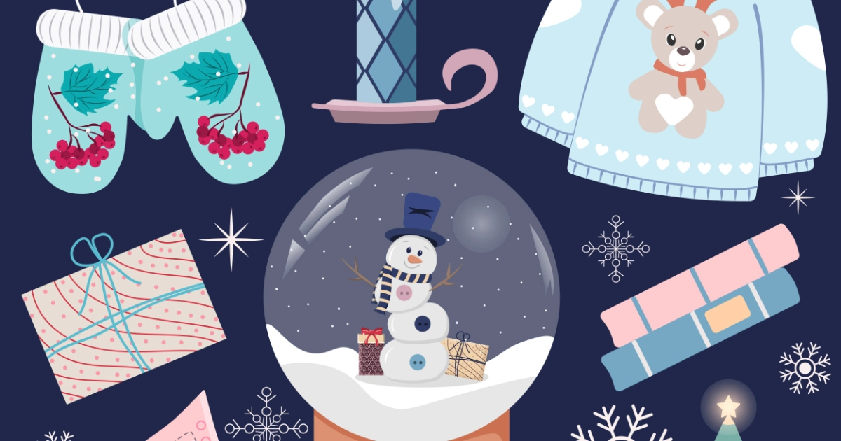 Dekoracja dwustronna: Zimowa Kraina