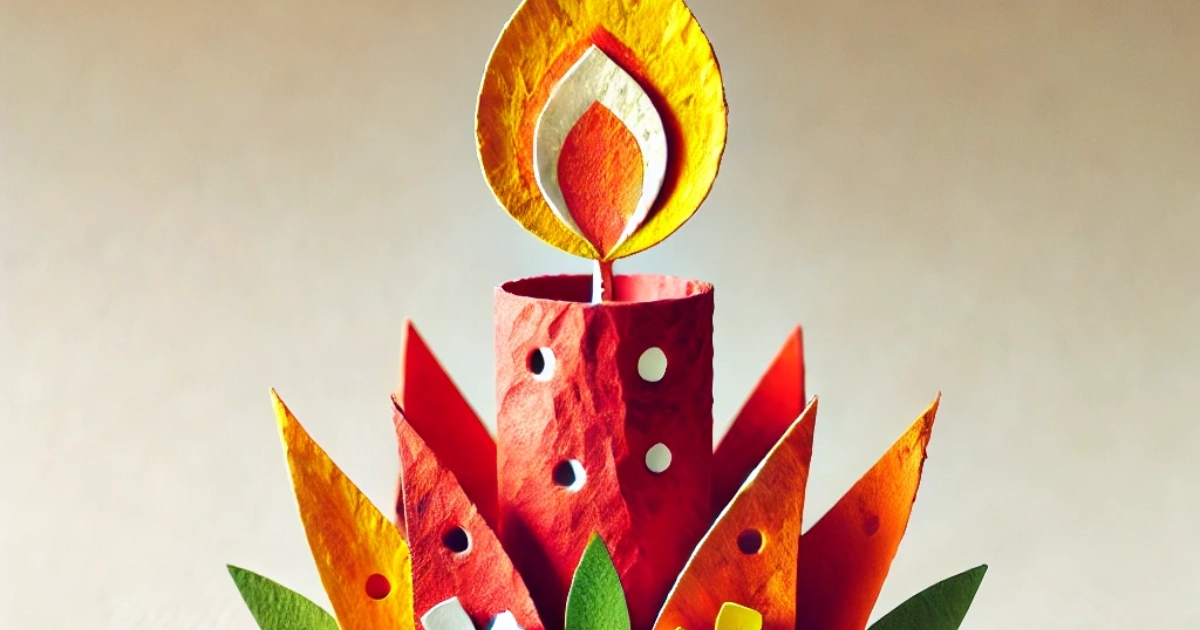 Praca plastyczna: Znicz pamięci