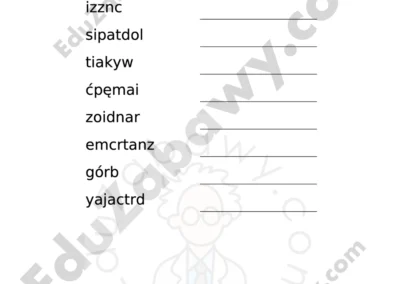 Rozsypanka literowa: Wszystkich Świętych 41