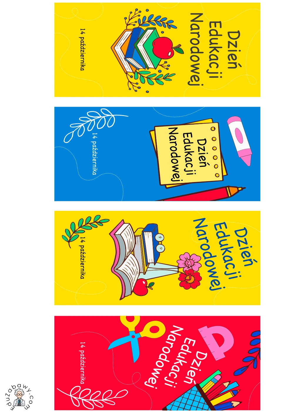 Kolorowe zakładki na DEN 2